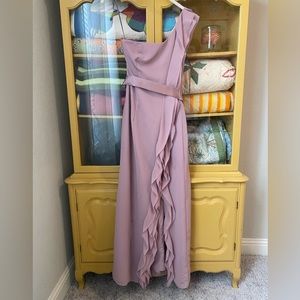 Vera Wang white bridesmaid dress